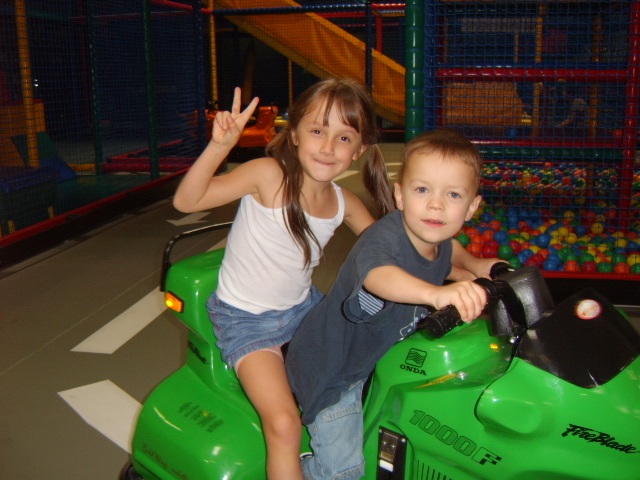 Go-Kart-Bahn für Kinder